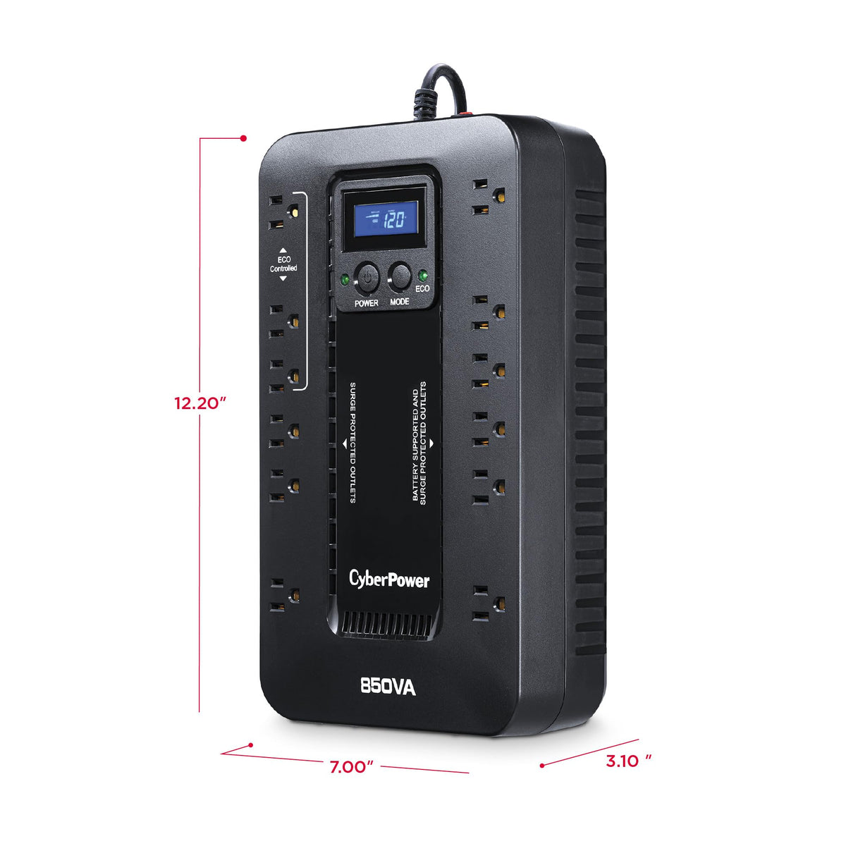 UPS Battery Backup and Surge Protector O2424