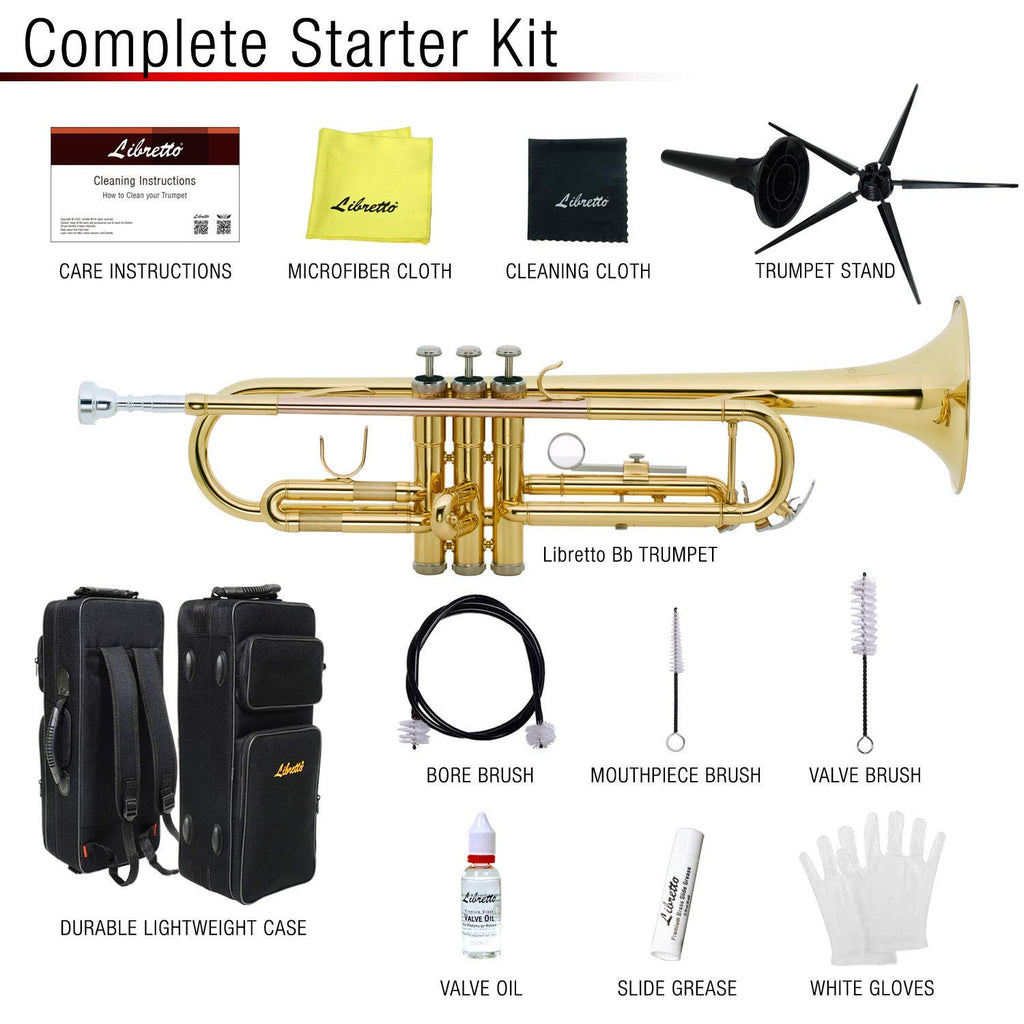 Bb Trumpet Set Rose Brass Leadpipe T337