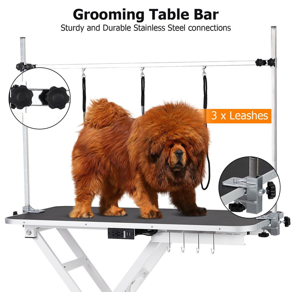 47" Height Adjustable Electric Pet Grooming Table U52046