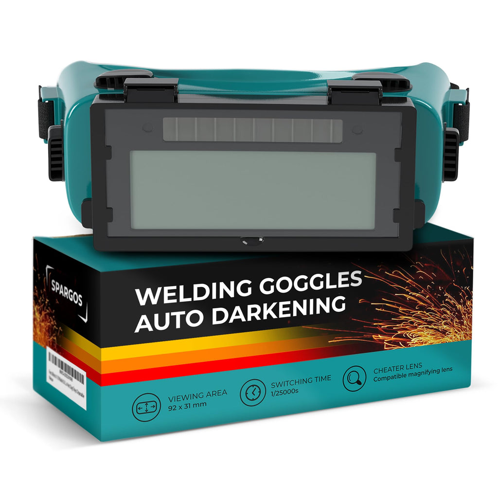 Welding Goggles Auto Darkening Flip Up DIN 8-12 S269363