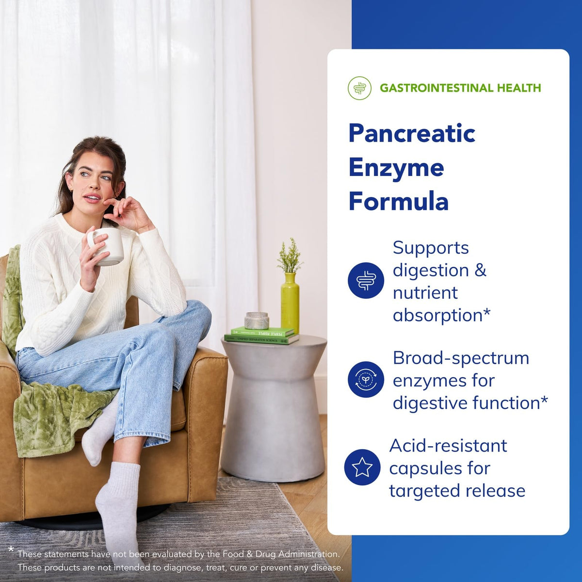 Pancreatic Enzyme Formula 180 Capsules D687167