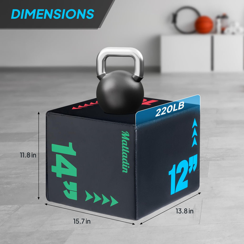 Heavy Foam Plyometric Jump Box I423