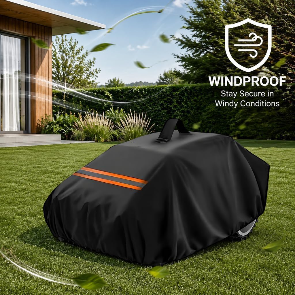 Waterproof 420D Robot Lawn Mower Cover C9919