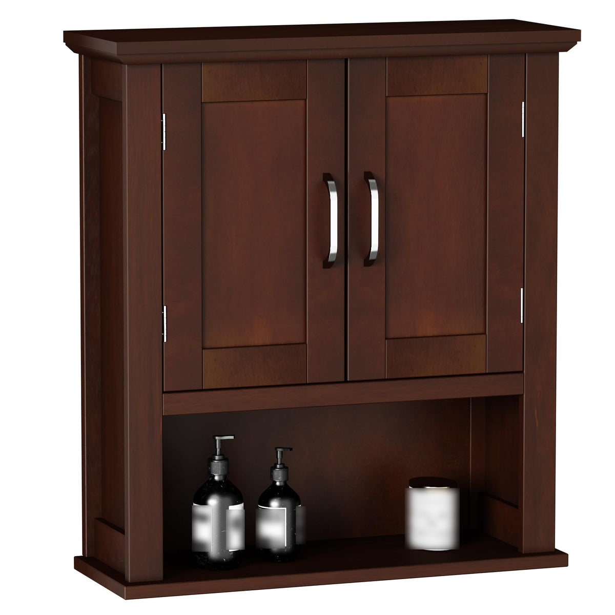 Wood Bathroom Wall Cabinet with Door D5949