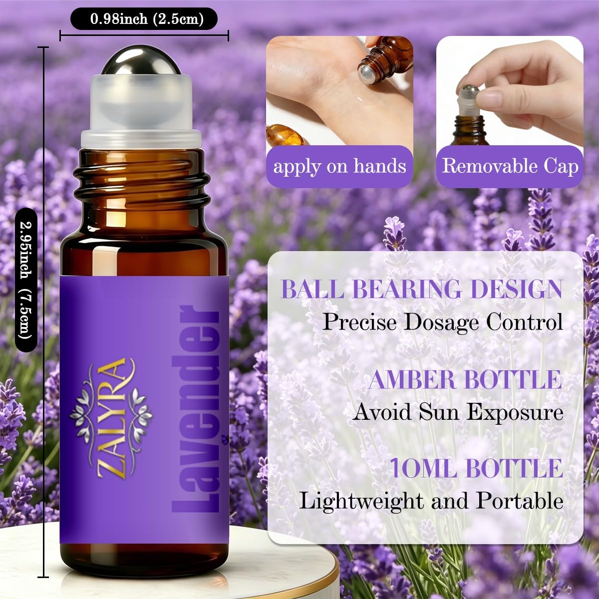 Cherry Blossom & Lavender Essential Oil 4 Fl Oz + 0.33 Fl Oz N863041