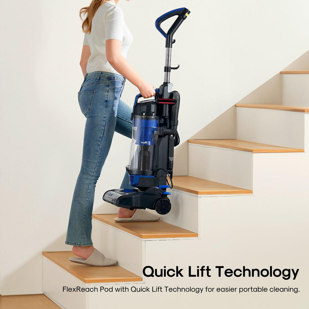 Lightweight Upright Vacuum Cleaner for Carpet and Hard Floor Q441