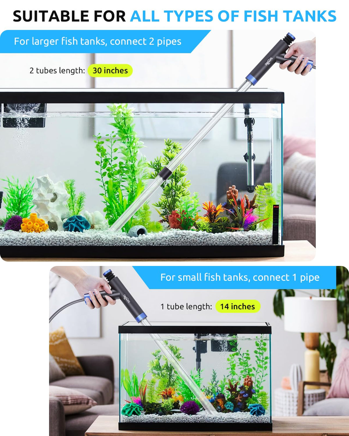 Aquarium Siphon Vacuum Cleaning Kit B693285