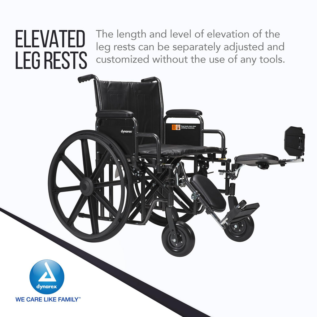 Heavy Duty Wheelchair with Detachable Desk Arms J941