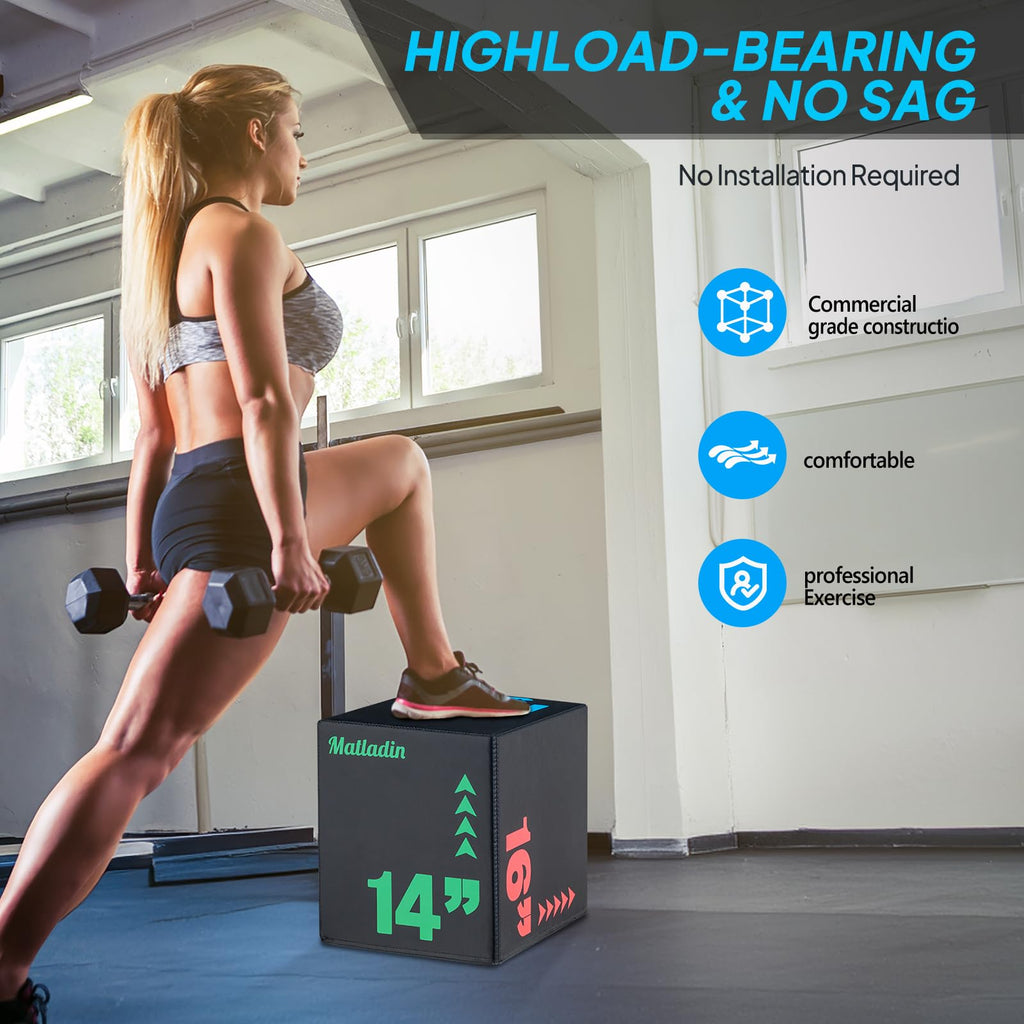 Heavy Foam Plyometric Jump Box I423