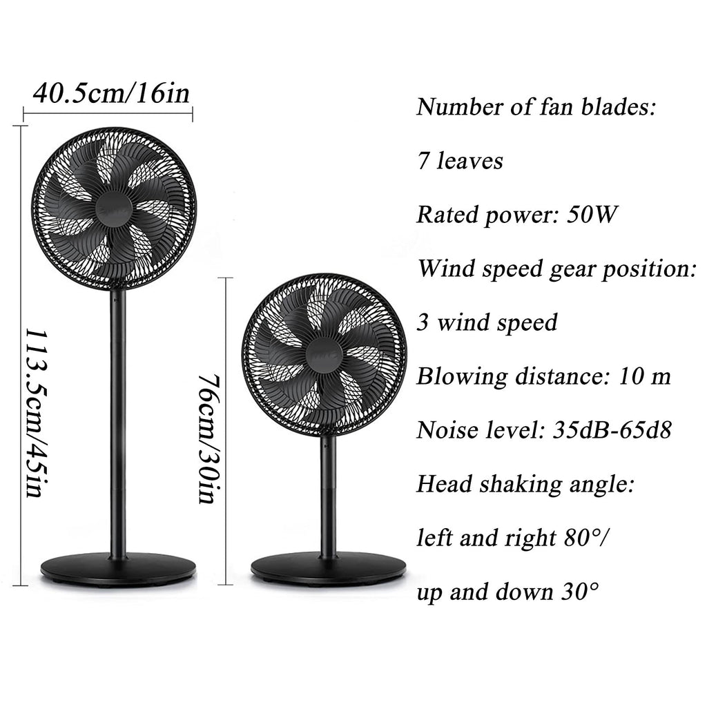 16 Inch Oscillating Pedestal Fan Y184