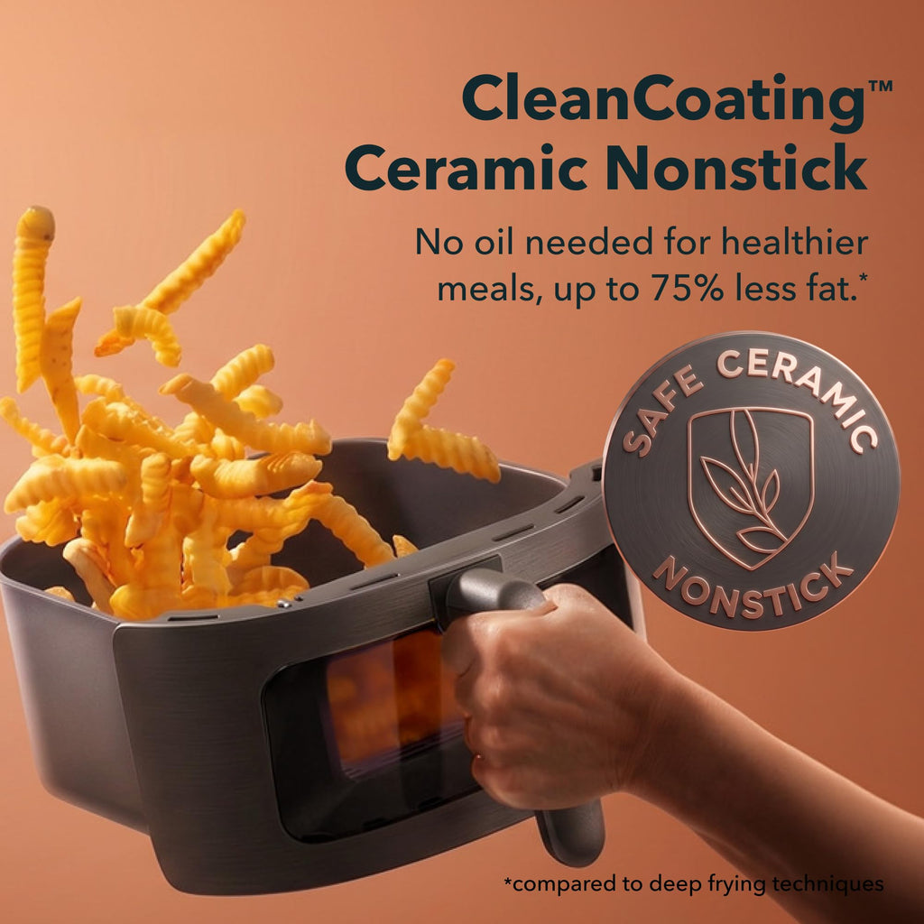 6 Quart Ceramic Nonstick Digital Air Fryer N102