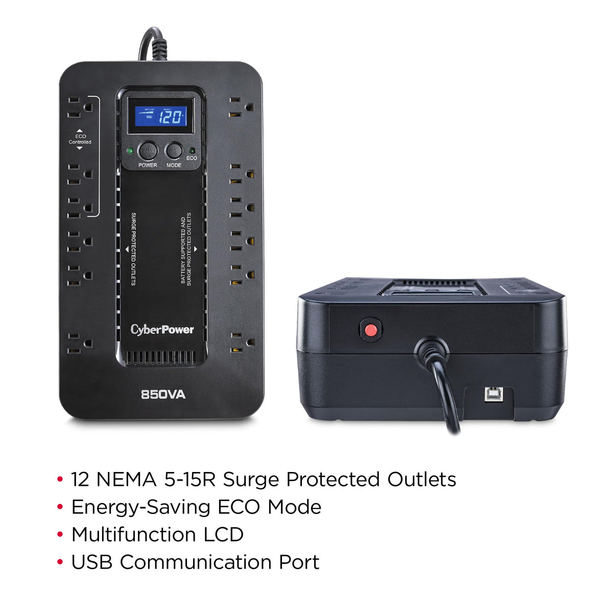 UPS Battery Backup and Surge Protector O2424