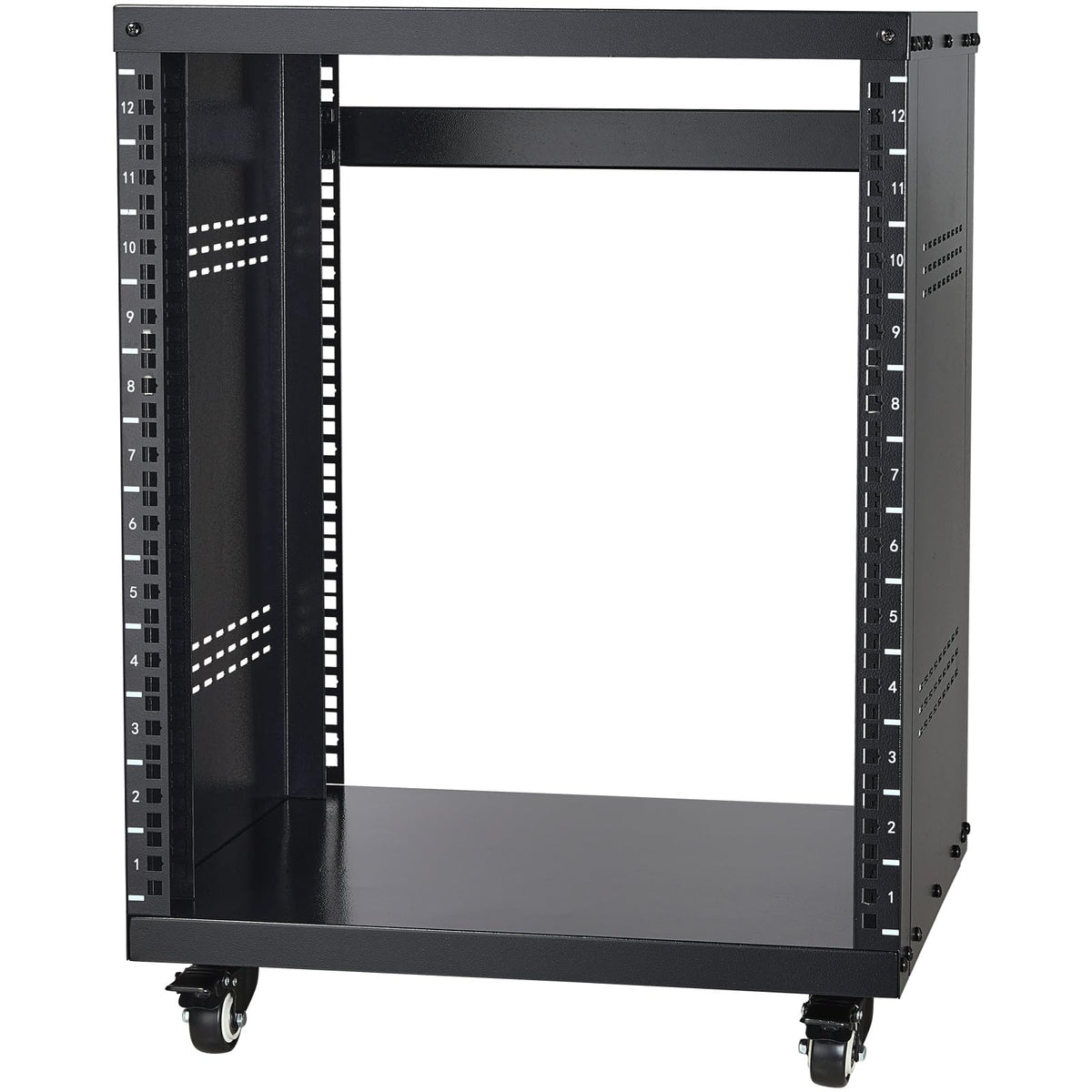 12U AV Rack Stand with Caster Wheels F940112