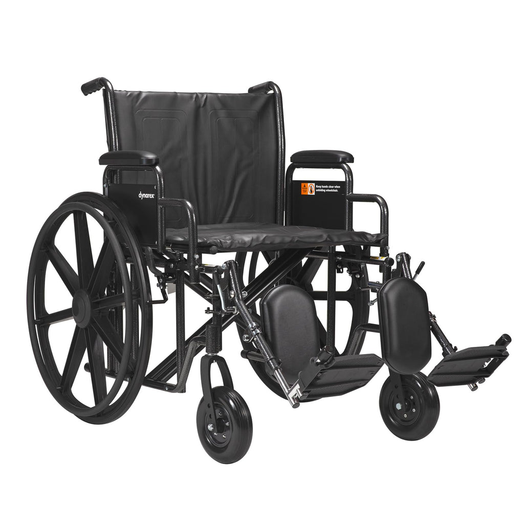 Heavy Duty Wheelchair with Detachable Desk Arms J941