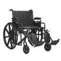 Heavy Duty Wheelchair with Detachable Desk Arms J941