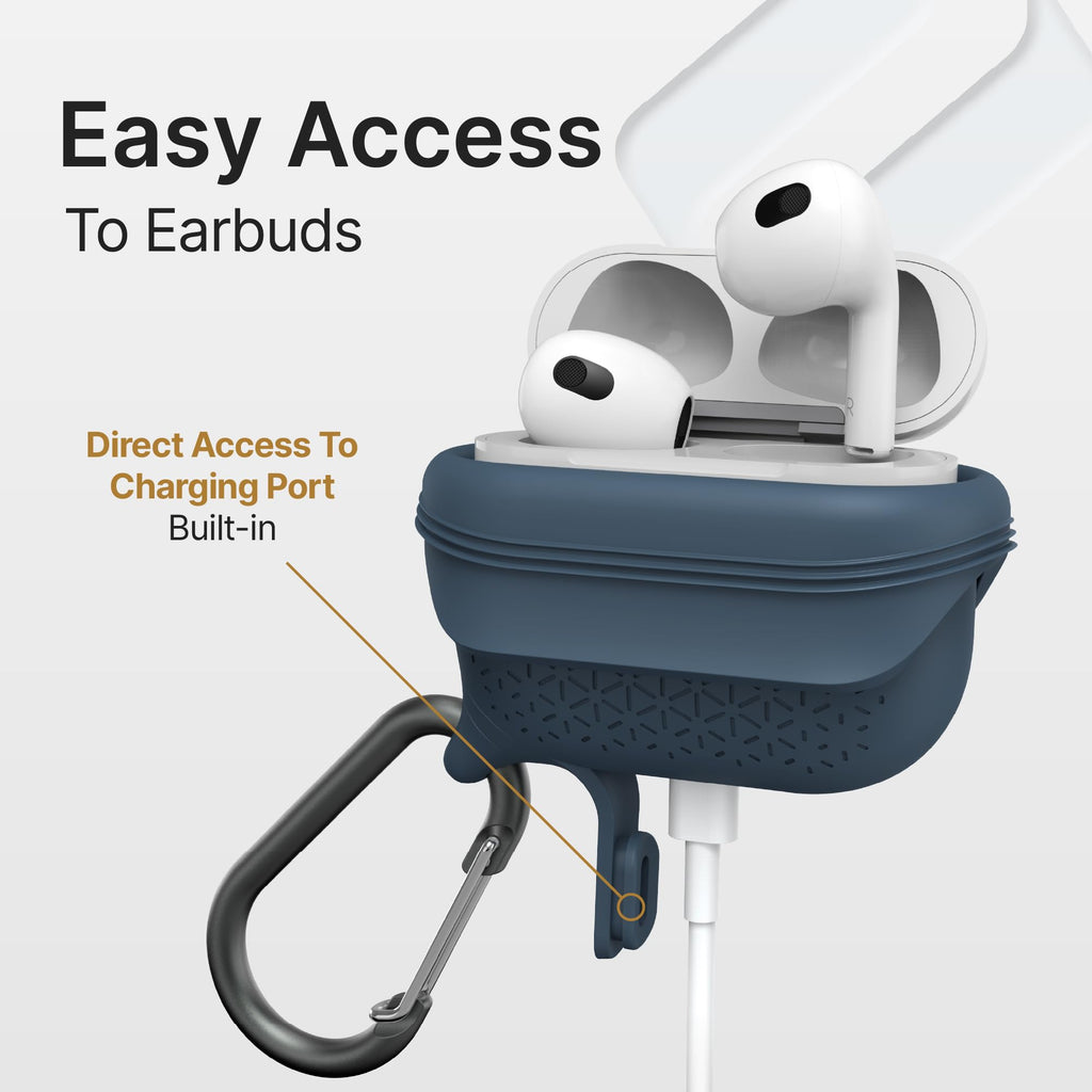 Waterproof AirPods 3rd Generation Case with Carabiner N3006