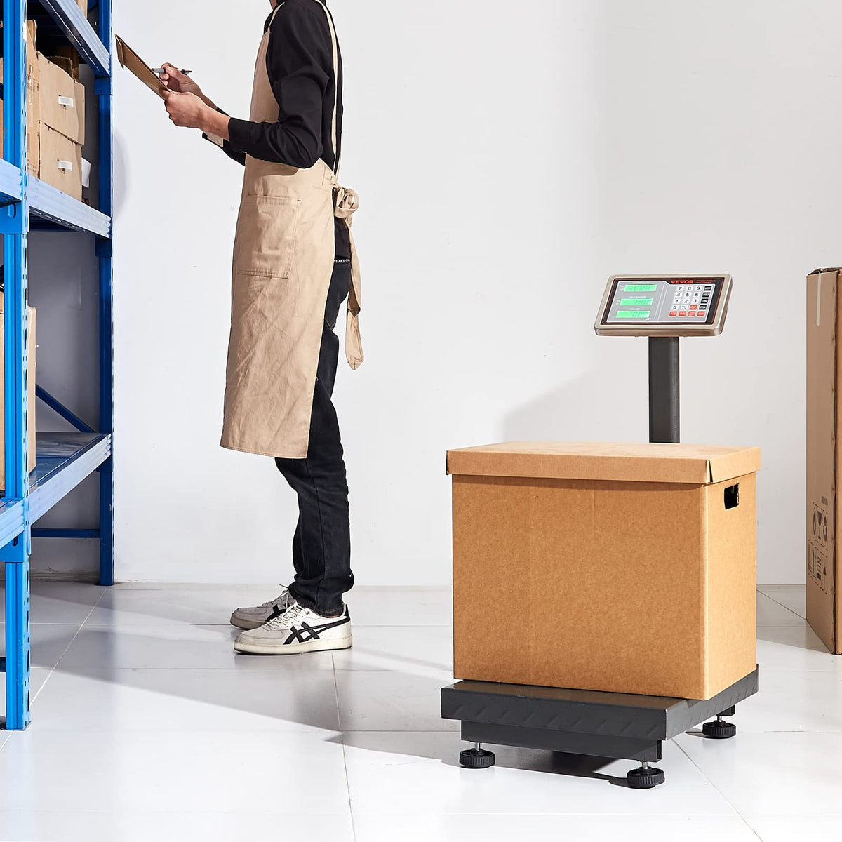 660 lbs Stainless Steel Digital Platform Scale G612