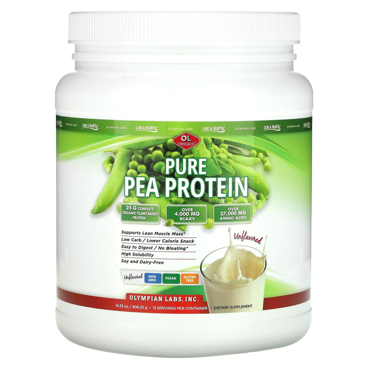 Unflavored Pea Protein Powder D55628