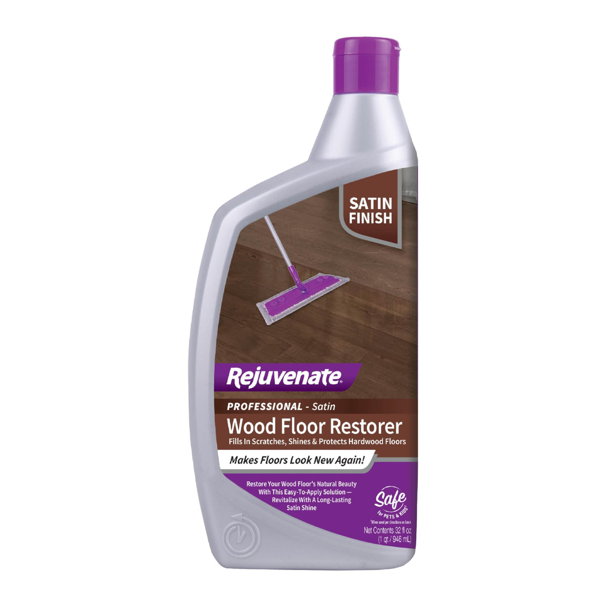 32 Oz Satin Finish Wood Floor Restorer A234983