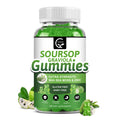 Organic Soursop Graviola Gummies 2200mg with Sea Moss Zinc Vitamin C 60 Gummies F6411