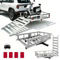 500 LBS Aluminum Hitch Cargo Carrier J465225