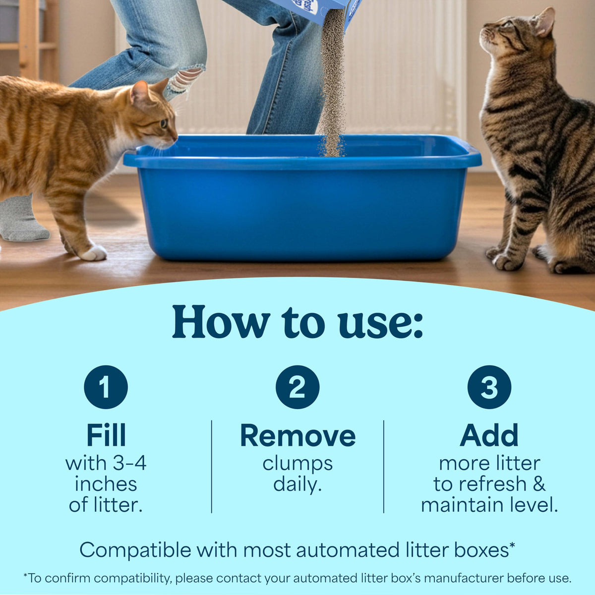22 lb Clumping Cat Litter U6361