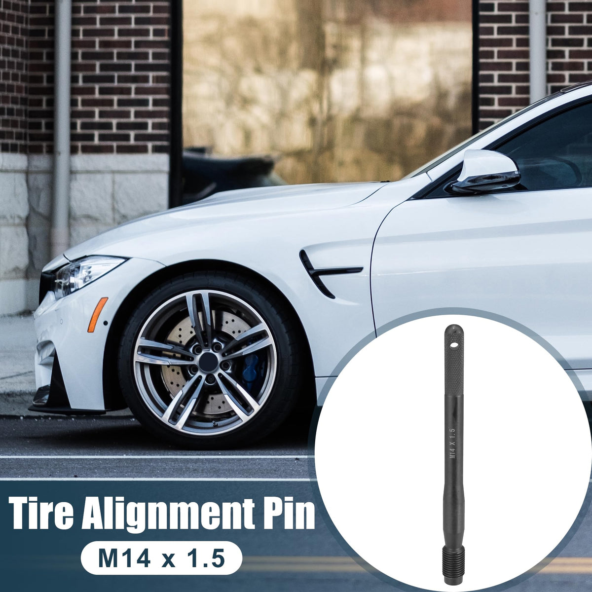 2pcs Car Wheel Hangers Alignment Pin M14x1.5 O418
