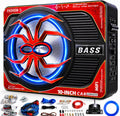 2000W 10 Inch Underseat Car Subwoofer and Amp Package Y581