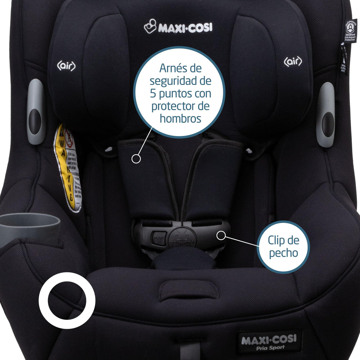 2-in-1 Convertible Car Seat Midnight Black N42680