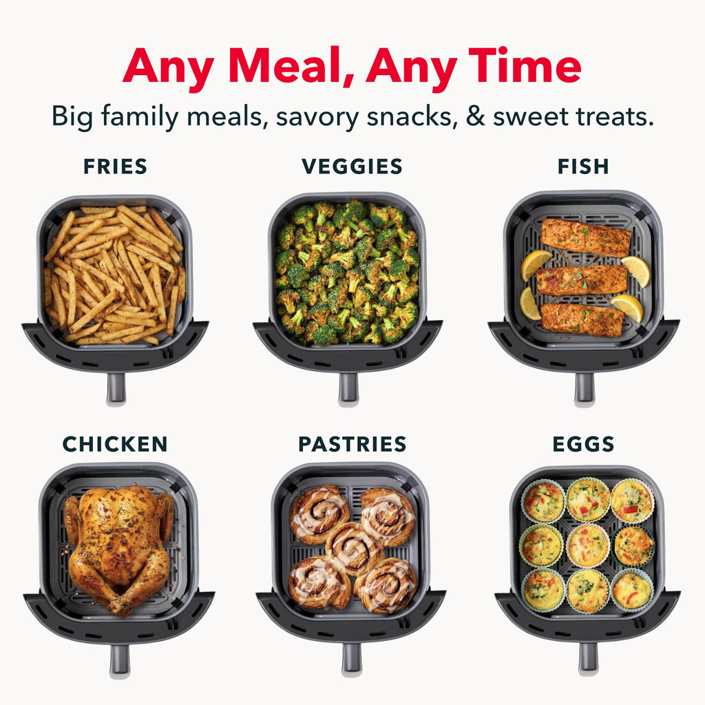 6 Quart Ceramic Nonstick Digital Air Fryer N102