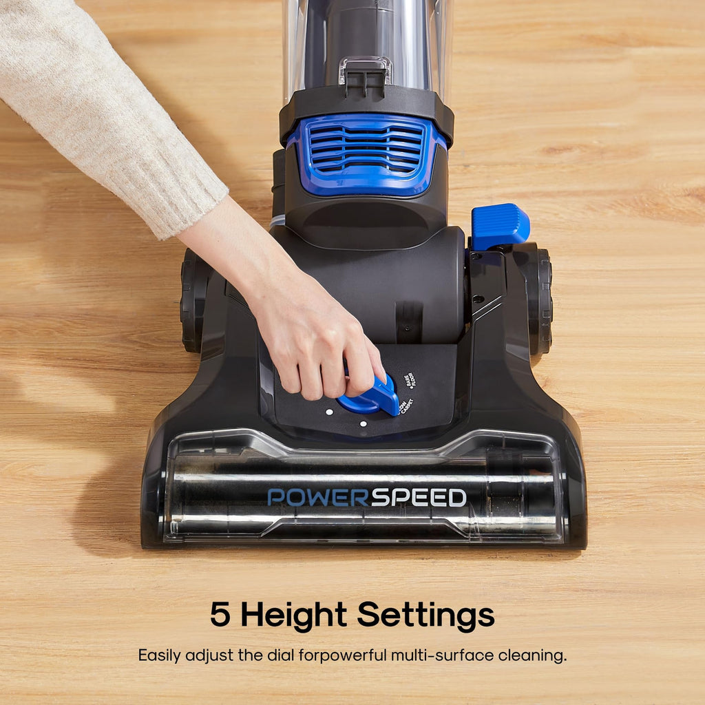 Lightweight Upright Vacuum Cleaner for Carpet and Hard Floor Q441