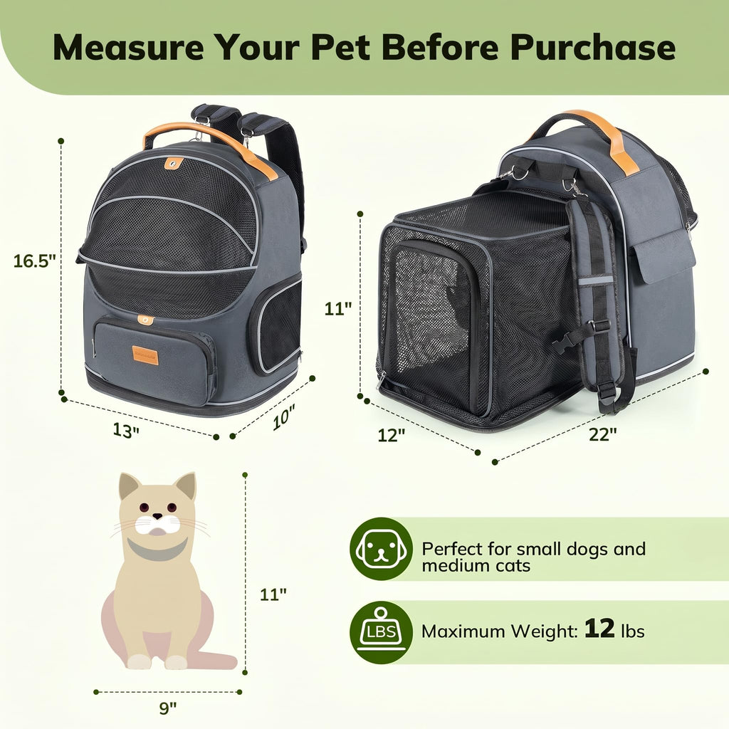 Expandable Cat Carrier Backpack R545552