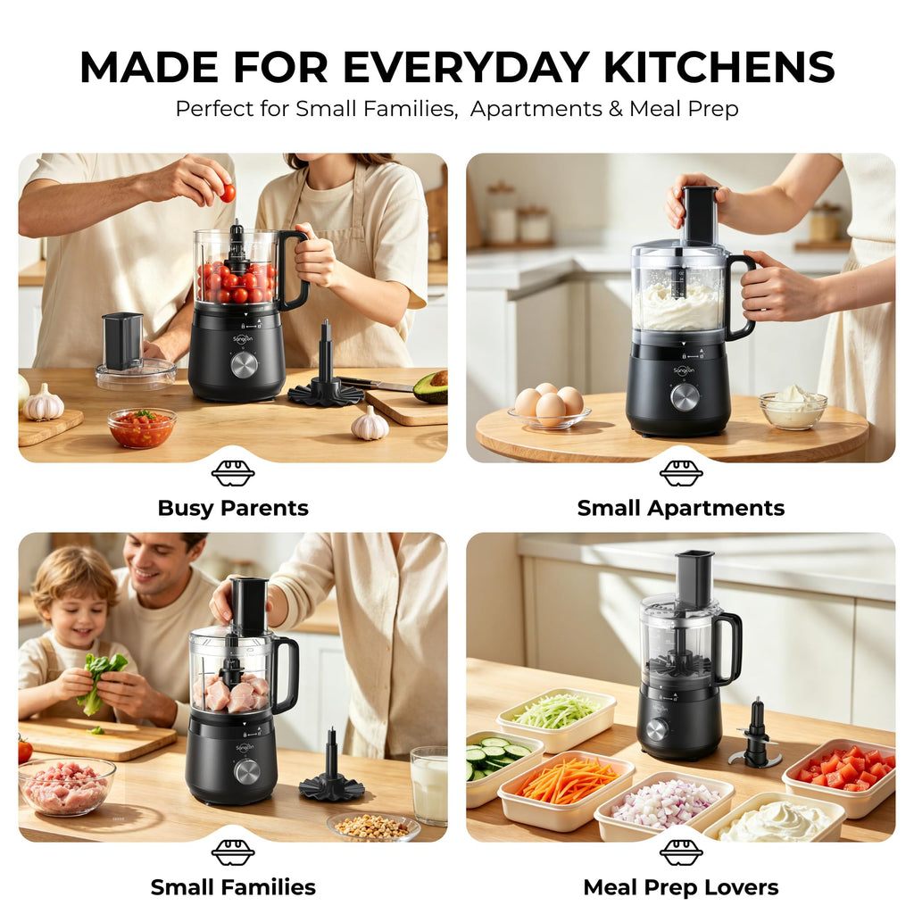 400W 4-Cup Mini Food Processor H151990