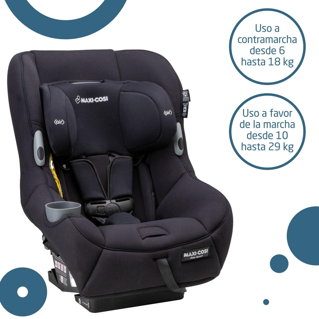 2-in-1 Convertible Car Seat Midnight Black N42680