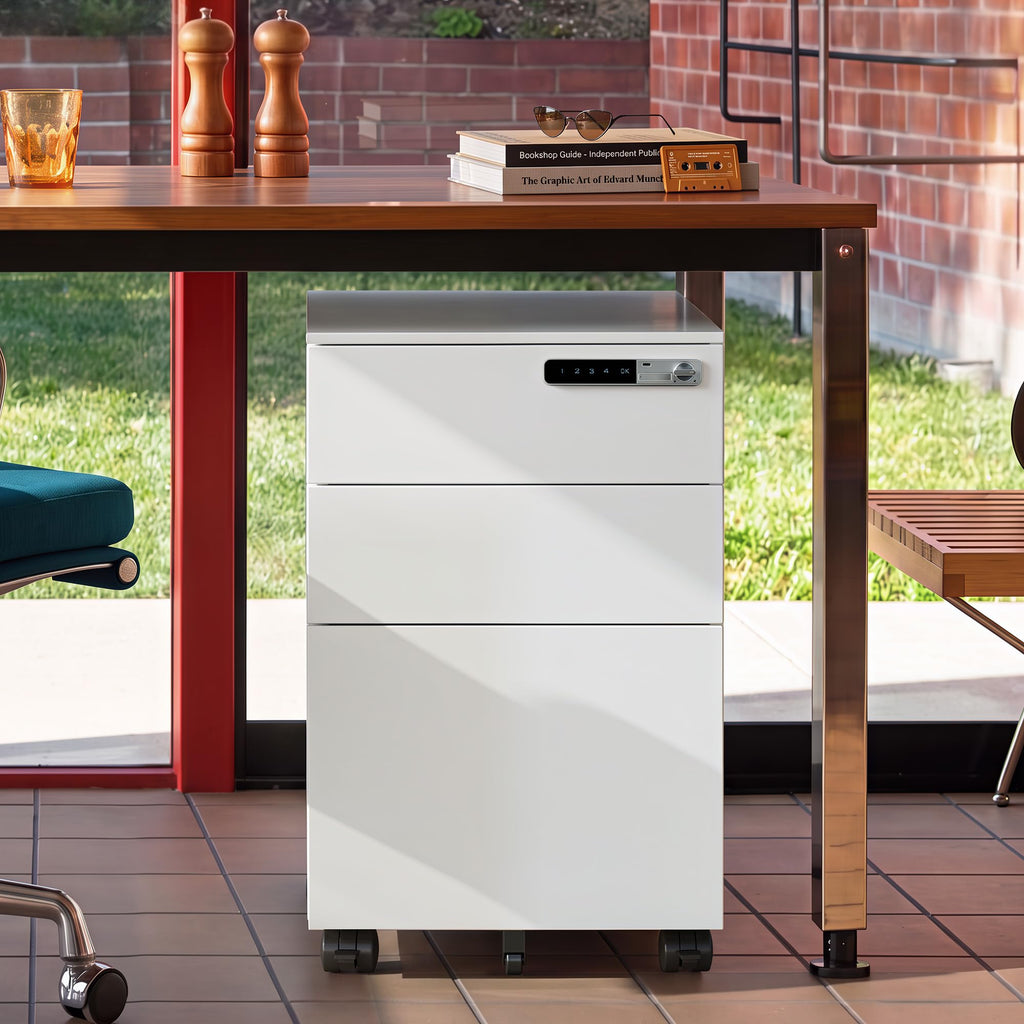 3 Drawer File Cabinet with Combination Lock F972306