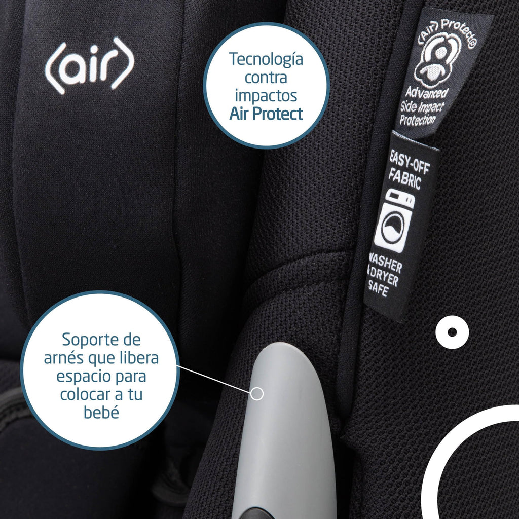 2-in-1 Convertible Car Seat Midnight Black N42680