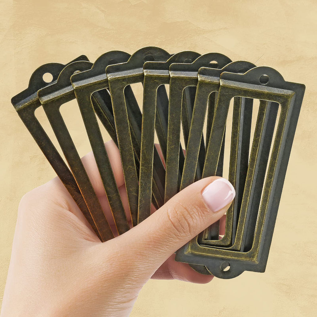 Bronze 3.3 Inch Label Holder 30 Pcs K581