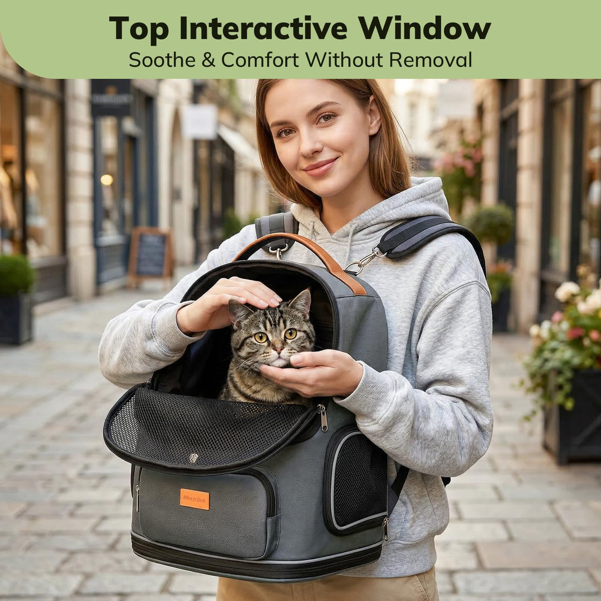 Expandable Cat Carrier Backpack R545552