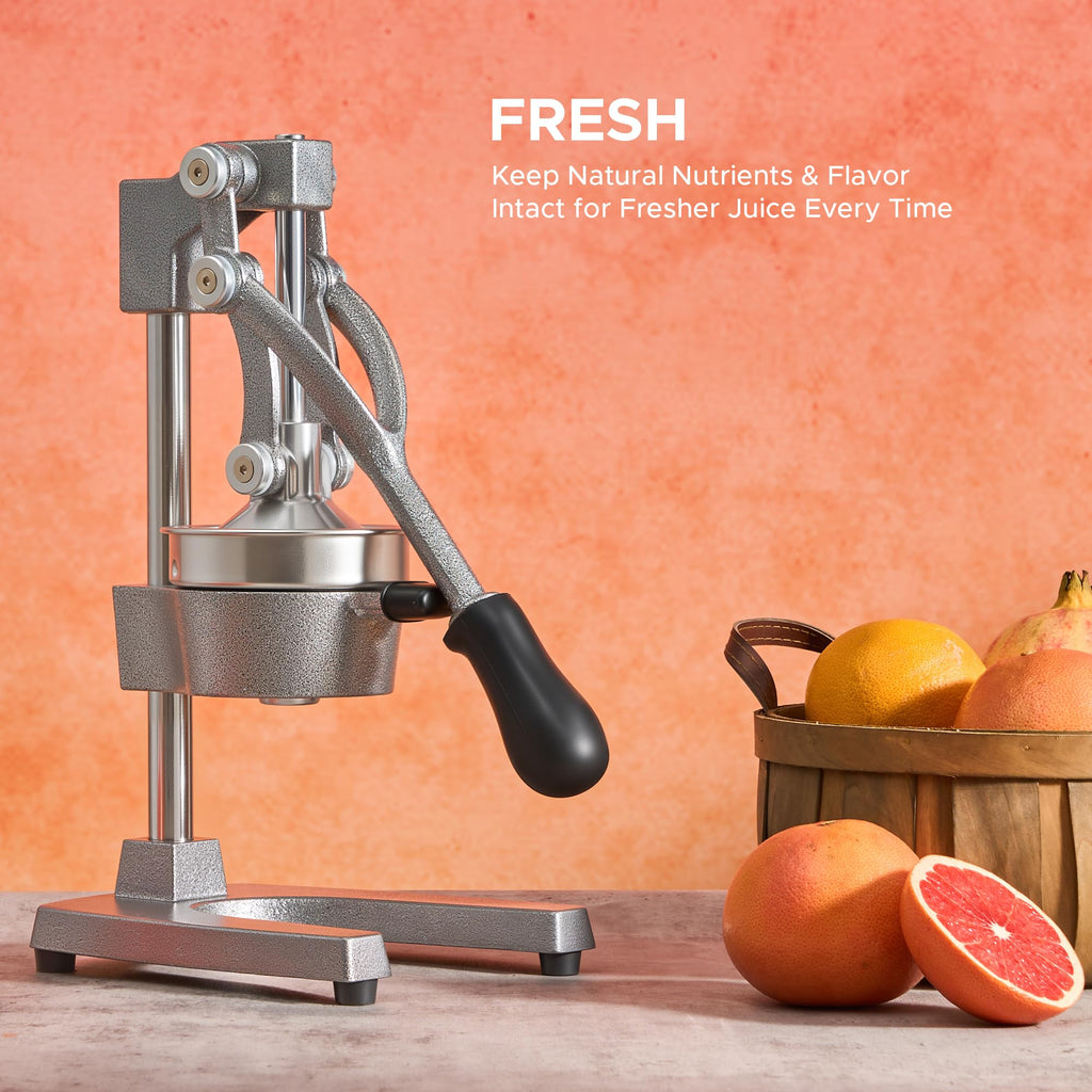 Cast Iron Manual Citrus Juicer with Strainer G359