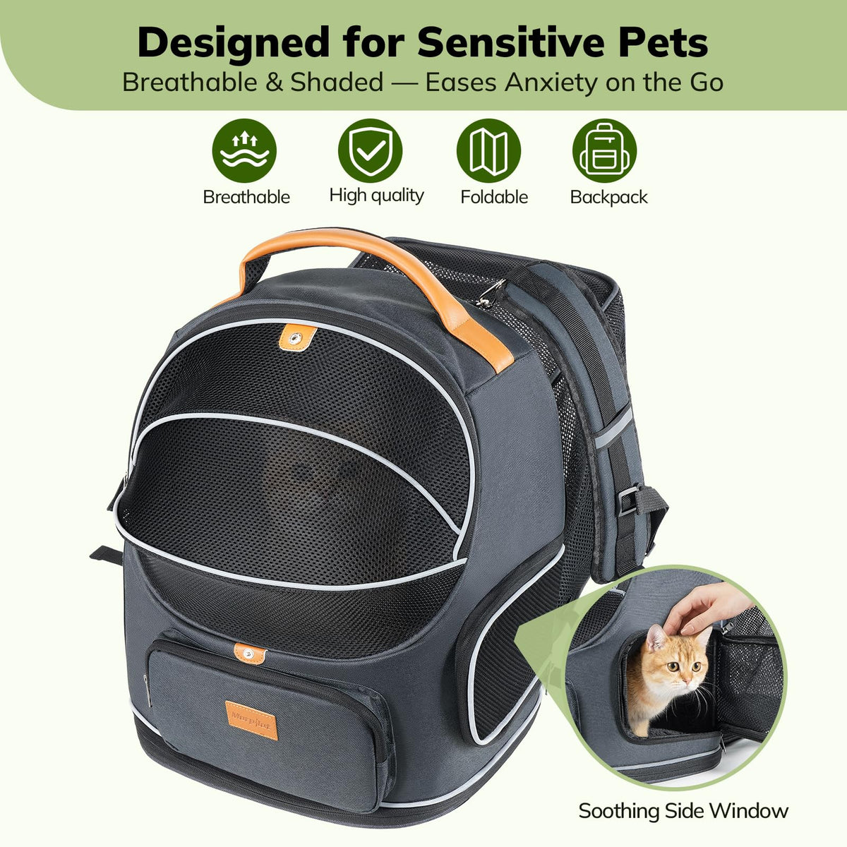 Expandable Cat Carrier Backpack R545552