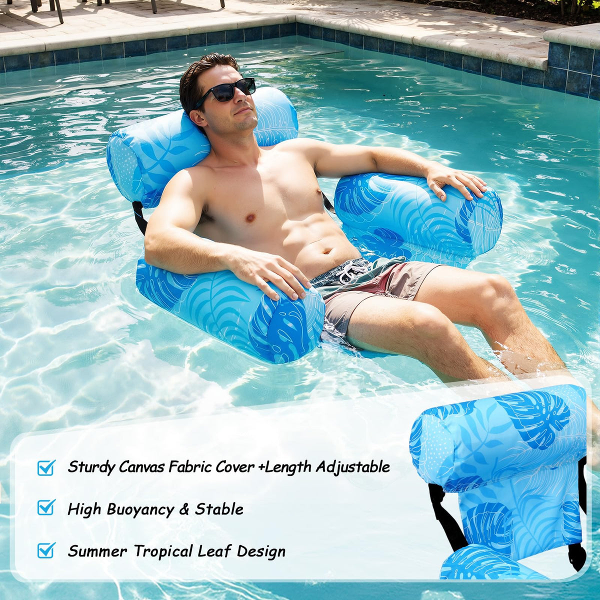 4 Pack Pool Floats Chairs V959