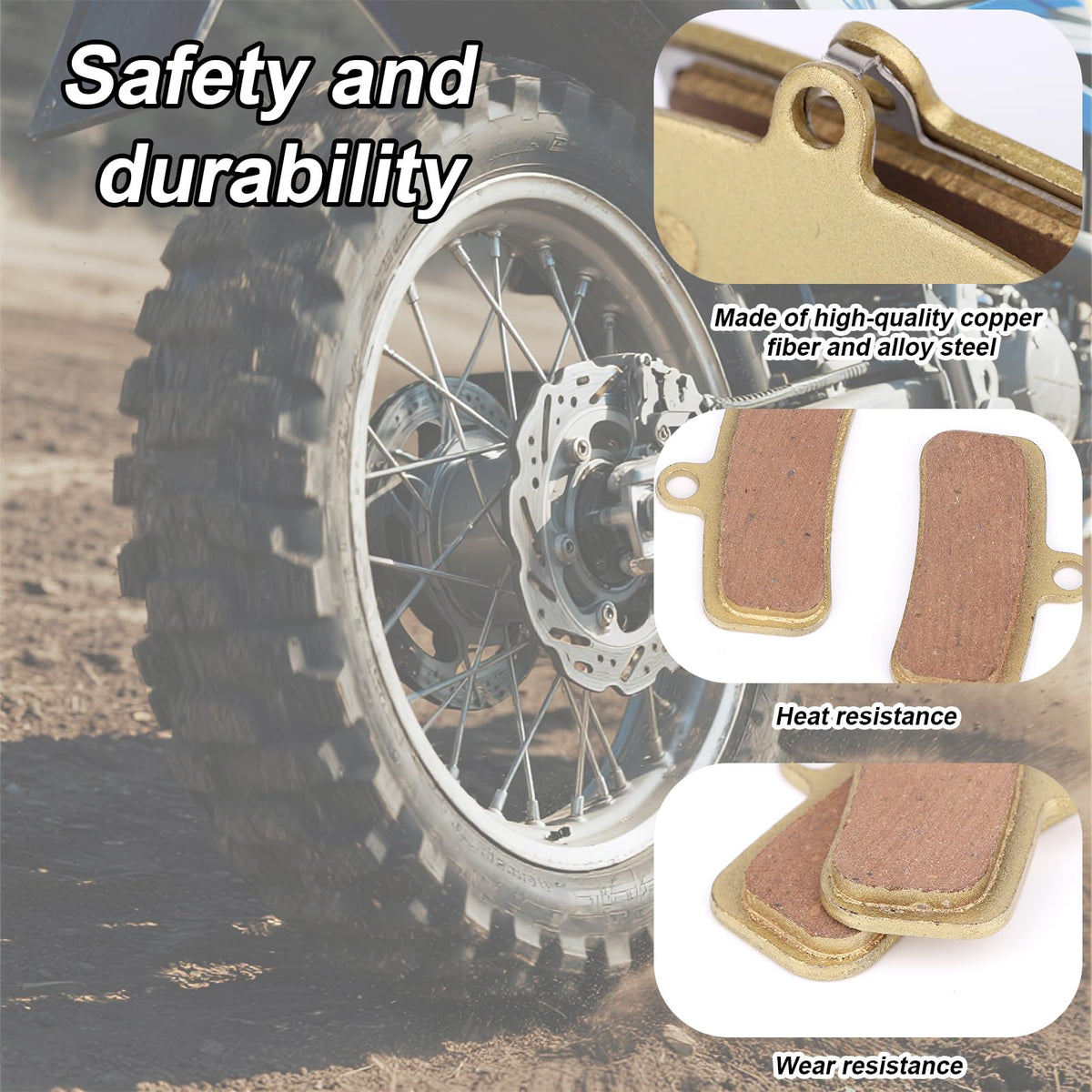 Disc Ebike Brake Pads F16897