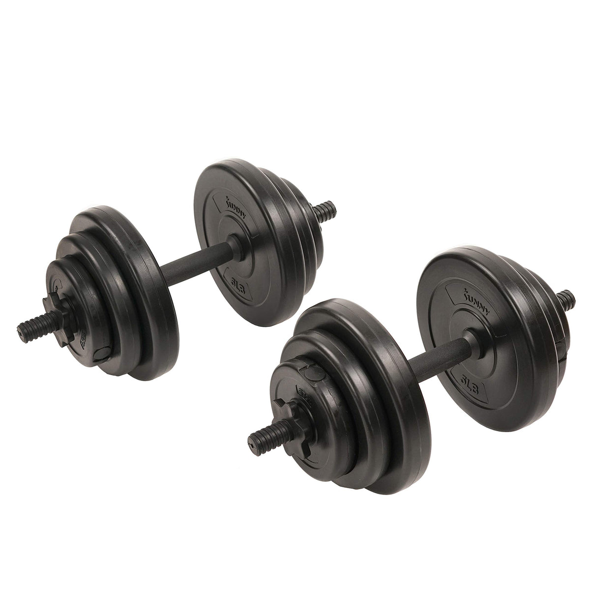40 Lb Vinyl Dumbbell Set Hand Weights V5494