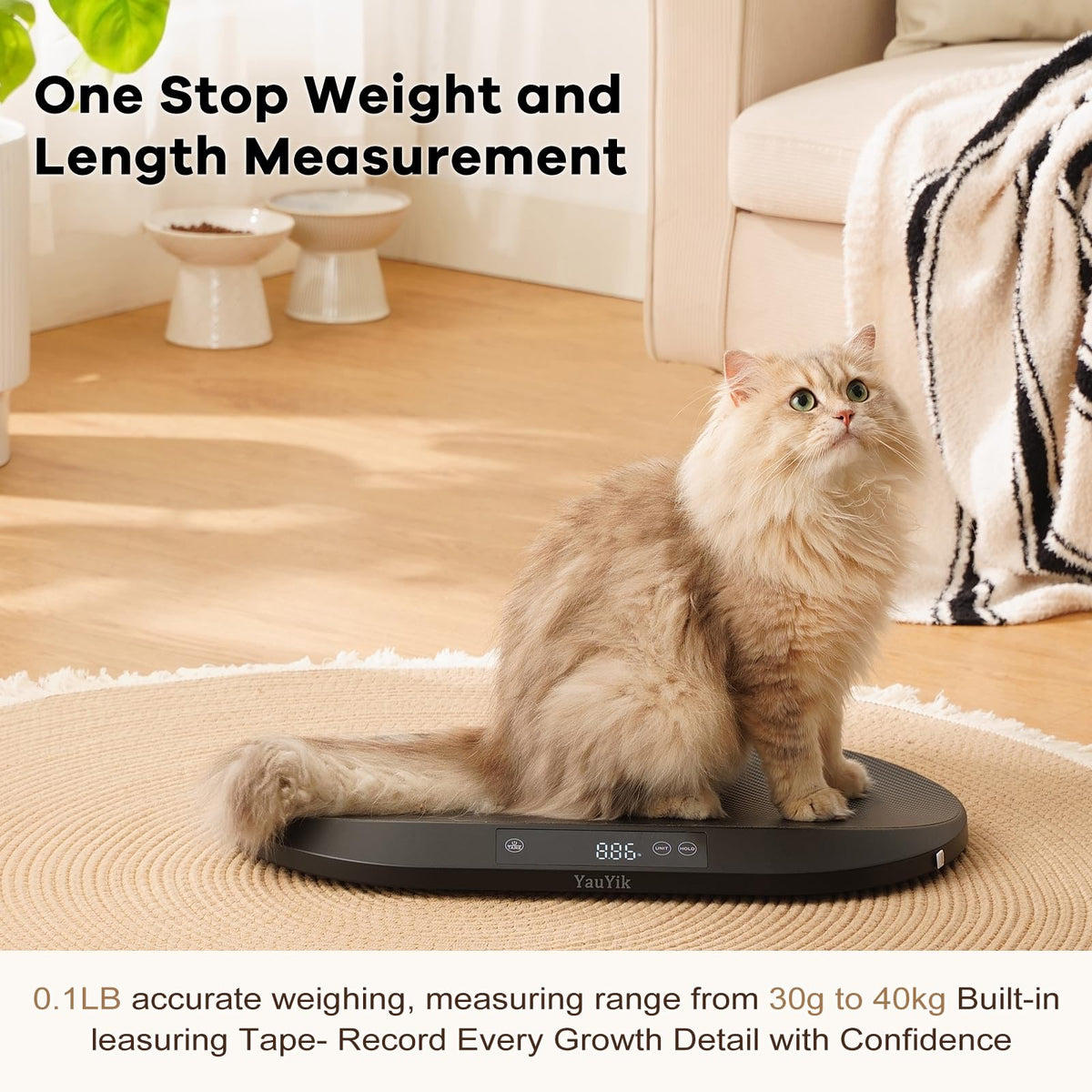 Baby Scale & Pet Scale with Tape Measure E411928