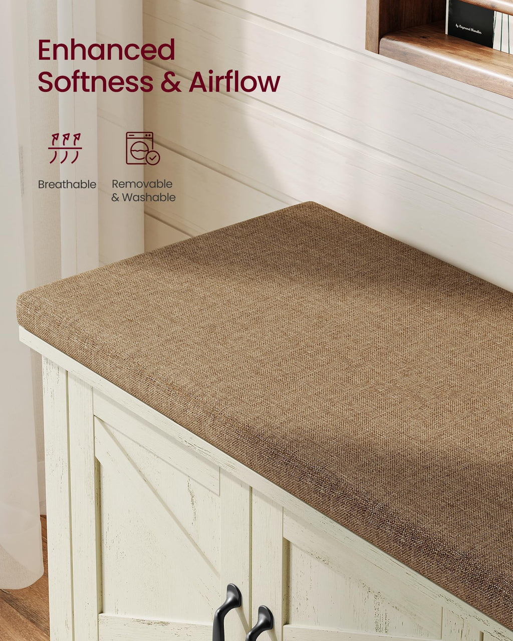 Shoe Bench with Cushion I388728
