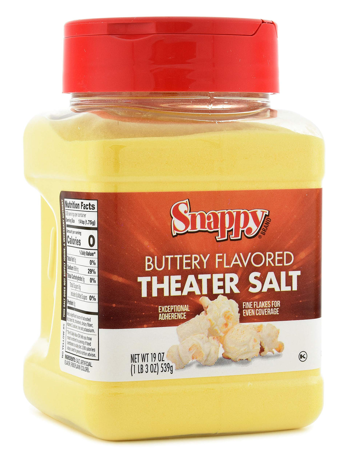 Butter Flavored Popcorn Kit with Coconut Oil and Theater Salt L11857