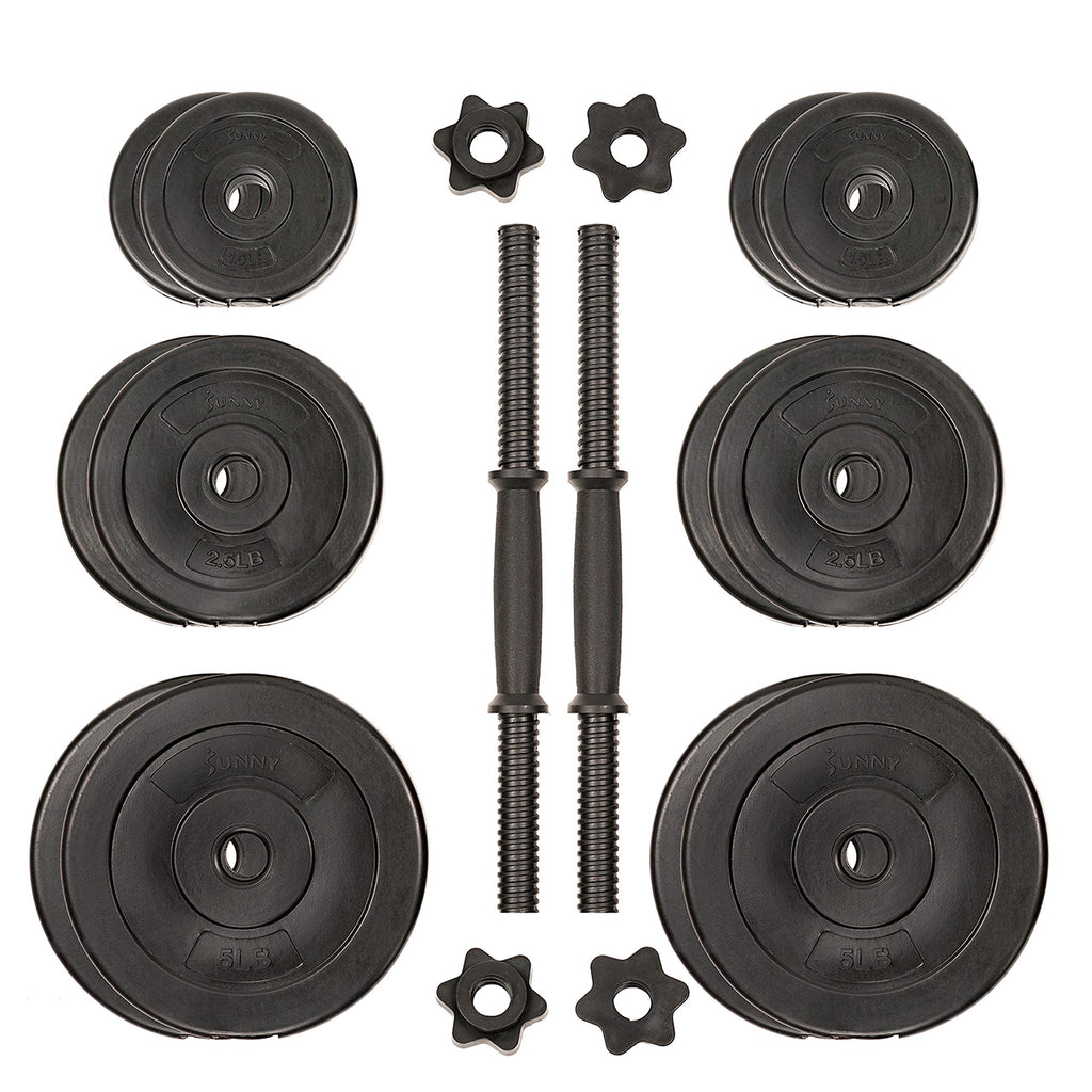 40 Lb Vinyl Dumbbell Set Hand Weights V5494